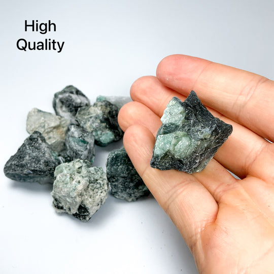 Emerald Rough Chunk Extra Large - Rocks and Gems Canada