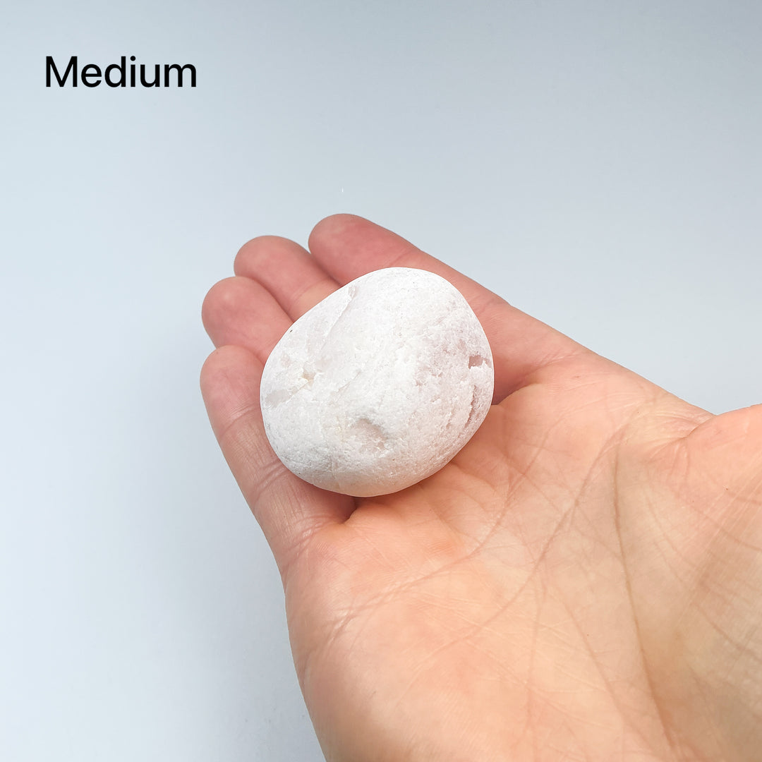 Rose Quartz Ema Egg - Rocks and Gems Canada