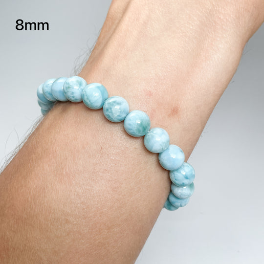Larimar Beaded Bracelet