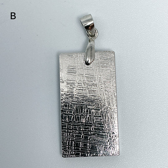 Muonionalusta Meteorite Pendant