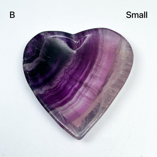 Fluorite Heart Bowl - Rocks and Gems Canada
