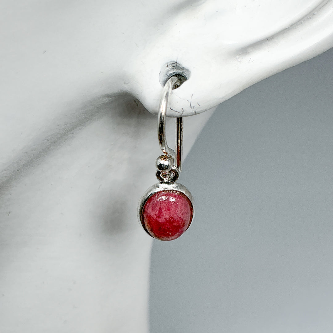 Rhodonite Dangle Earrings