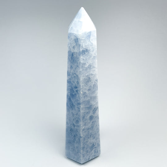 Blue Calcite Point - Rocks and Gems Canada