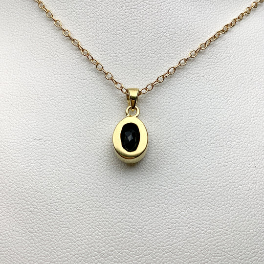 Black Onyx Pendant - Rocks and Gems Canada