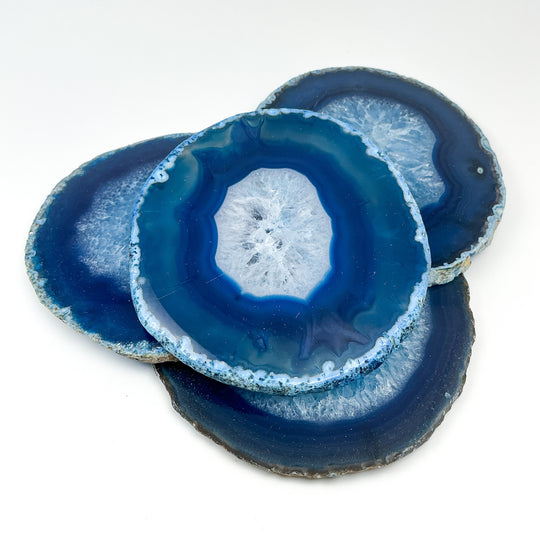 Agate Coasters - Set of 4-Rocks and Gems Canada