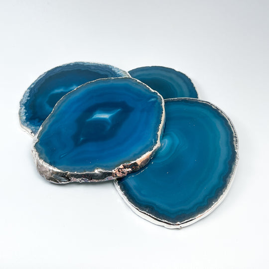 Agate Coasters - Set of 4-Rocks and Gems Canada