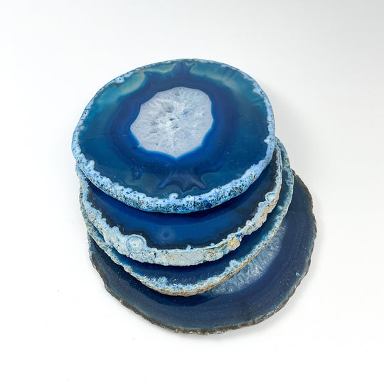 Agate Coasters - Set of 4-Rocks and Gems Canada