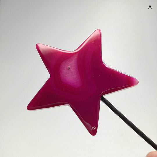 Agate Star on Stand-Rocks and Gems Canada