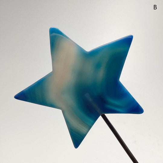 Agate Star on Stand-Rocks and Gems Canada