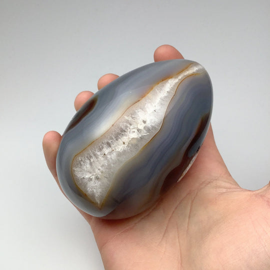 Agate Geode Egg - Rocks and Gems Canada