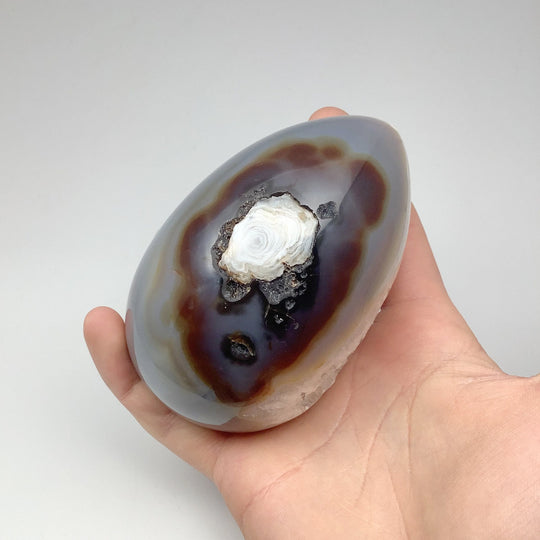 Agate Geode Egg - Rocks and Gems Canada