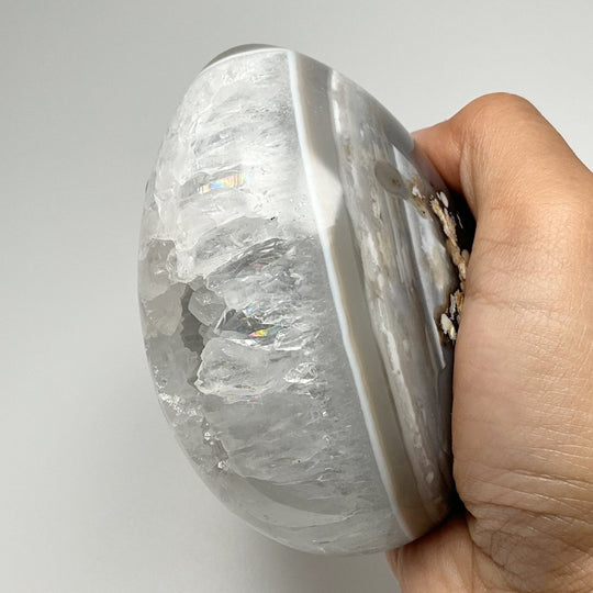 Agate Geode Egg - Rocks and Gems Canada