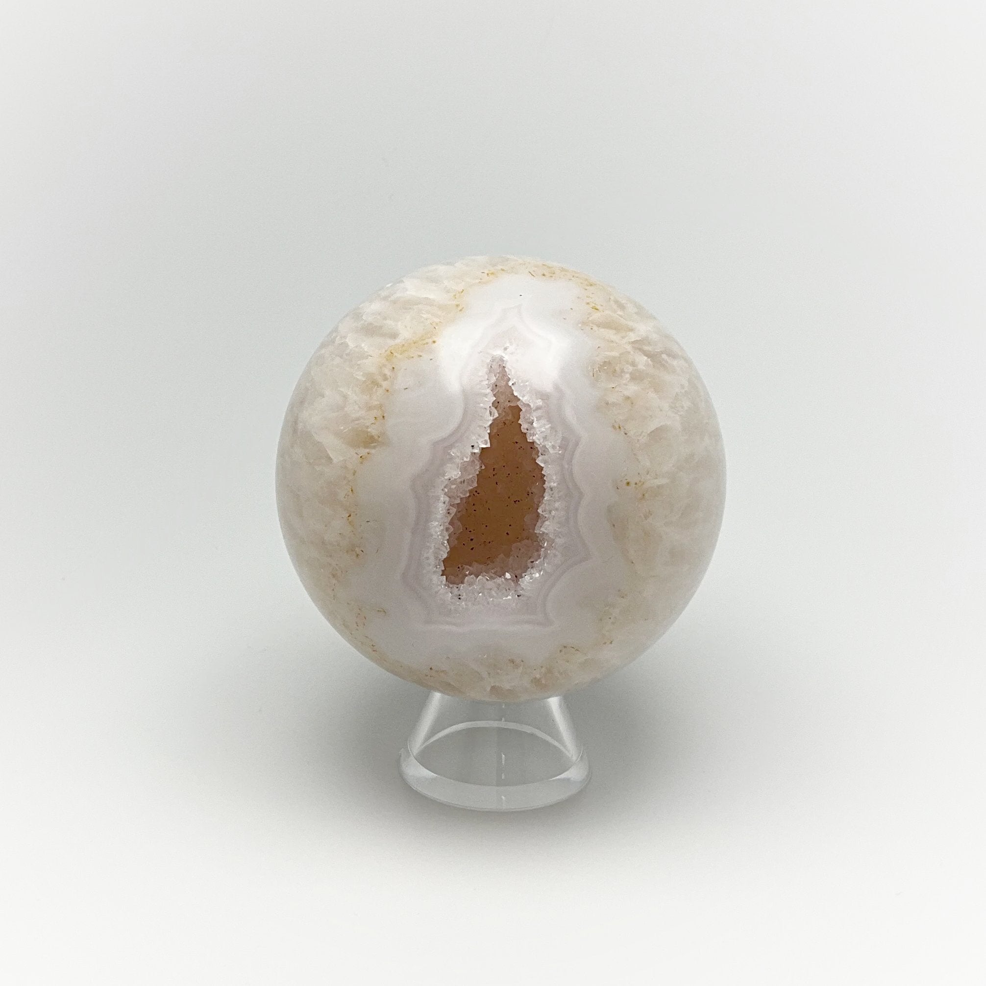 Agate Geode Sphere - Rocks and Gems Canada