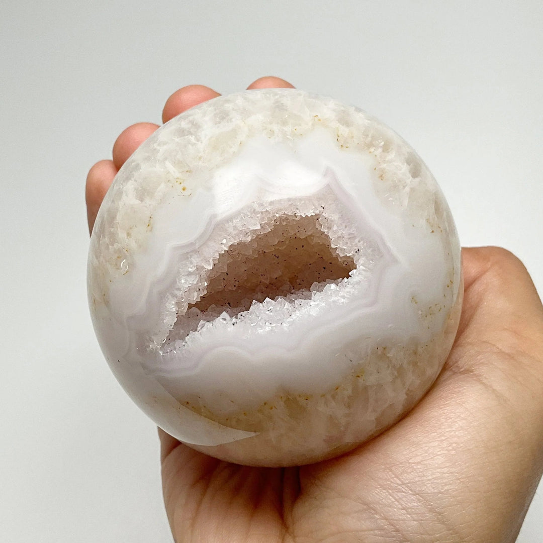 Agate Geode Sphere - Rocks and Gems Canada