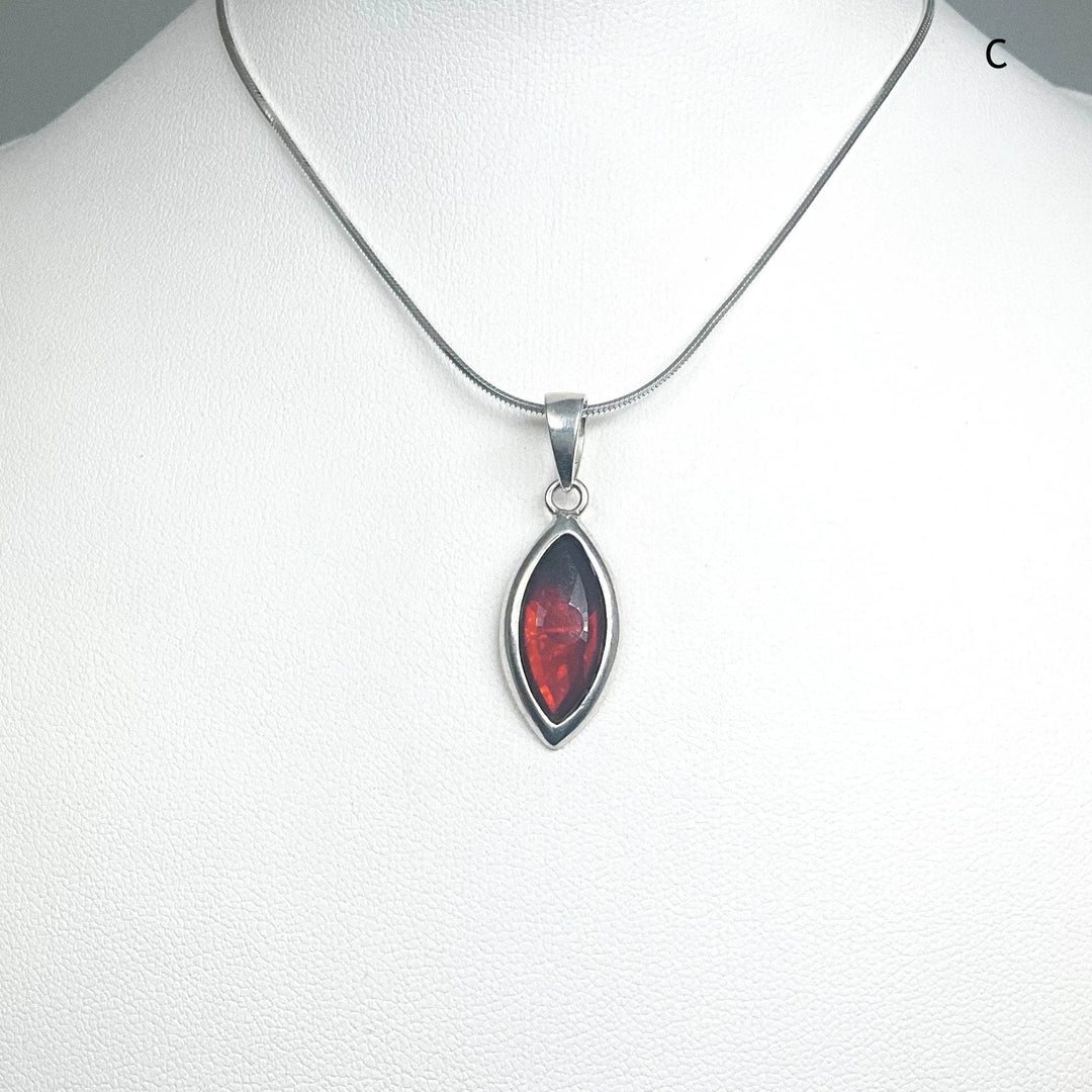 Alberta Ammolite Pendant-Rocks and Gems Canada