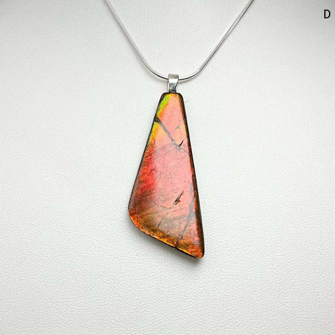 Alberta Ammolite Pendant-Rocks and Gems Canada