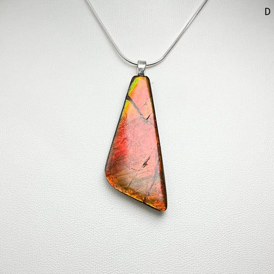 Alberta Ammolite Pendant-Rocks and Gems Canada