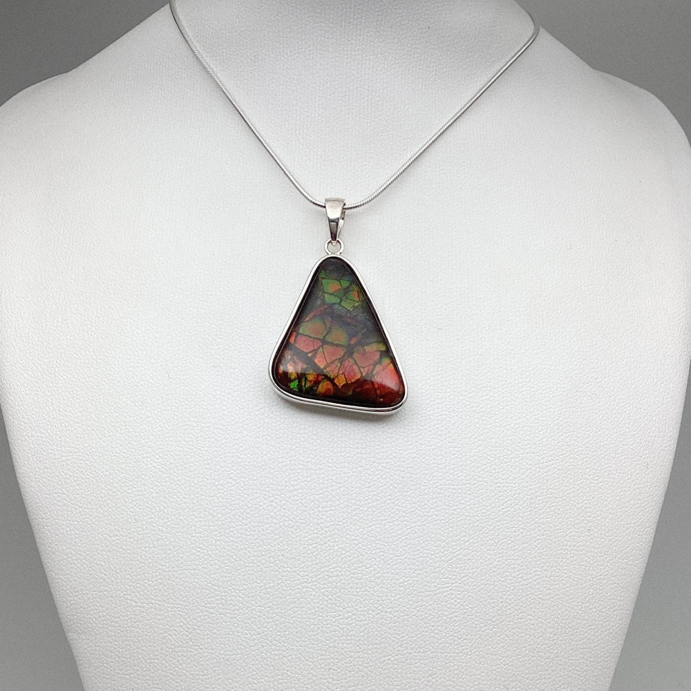 Alberta Ammolite Pendant-Rocks and Gems Canada