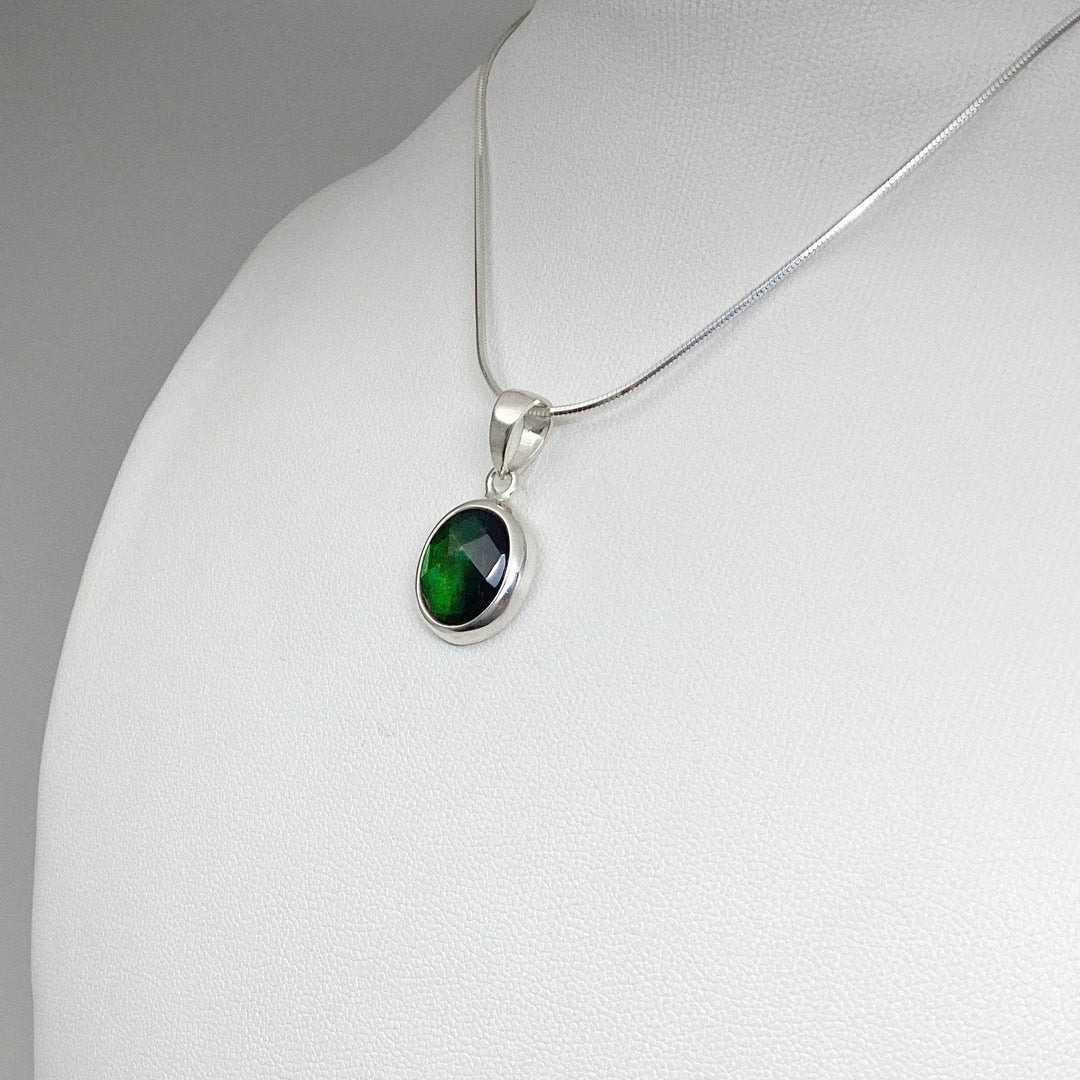 Alberta Ammolite Pendant-Rocks and Gems Canada