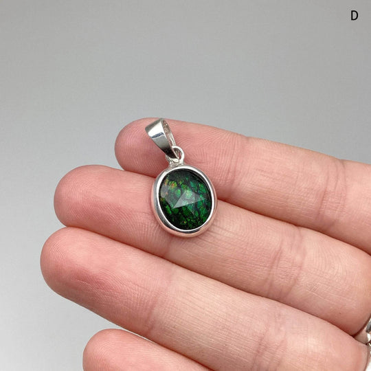Alberta Ammolite Pendant-Rocks and Gems Canada