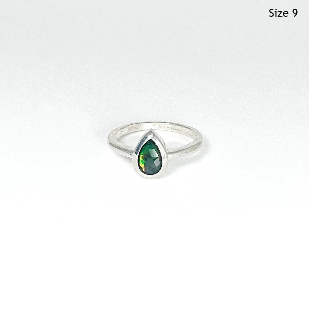 Alberta Ammolite Ring-Rocks and Gems Canada