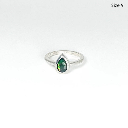 Alberta Ammolite Ring-Rocks and Gems Canada