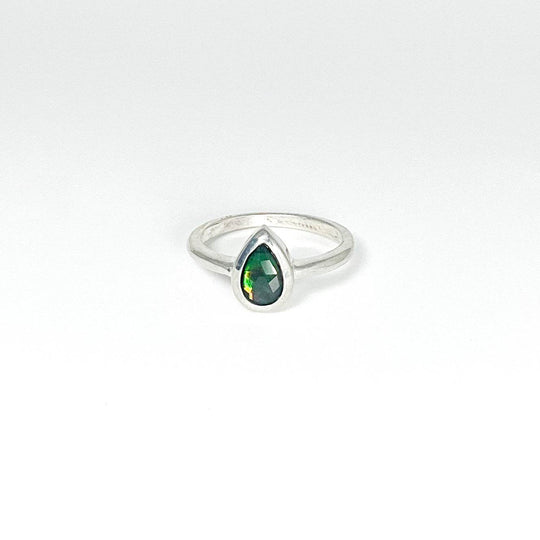 Alberta Ammolite Ring-Rocks and Gems Canada