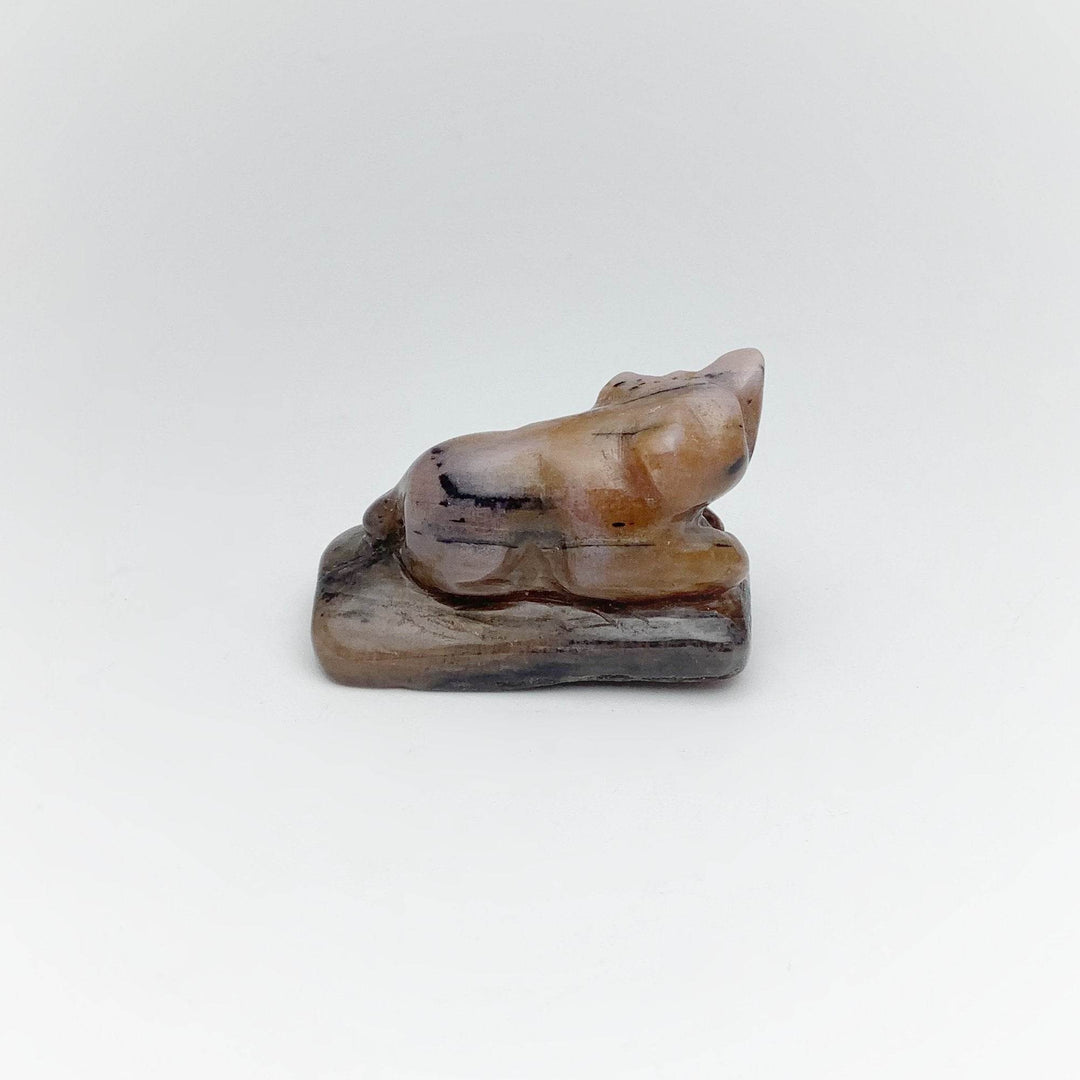 Alberta Jade Bear Carving-Rocks and Gems Canada