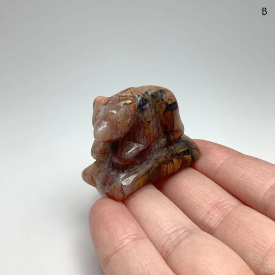 Alberta Jade Bear Carving - Rocks and Gems Canada