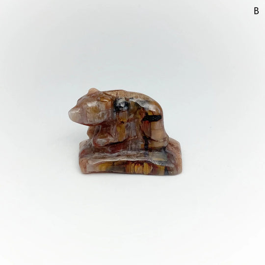 Alberta Jade Bear Carving - Rocks and Gems Canada
