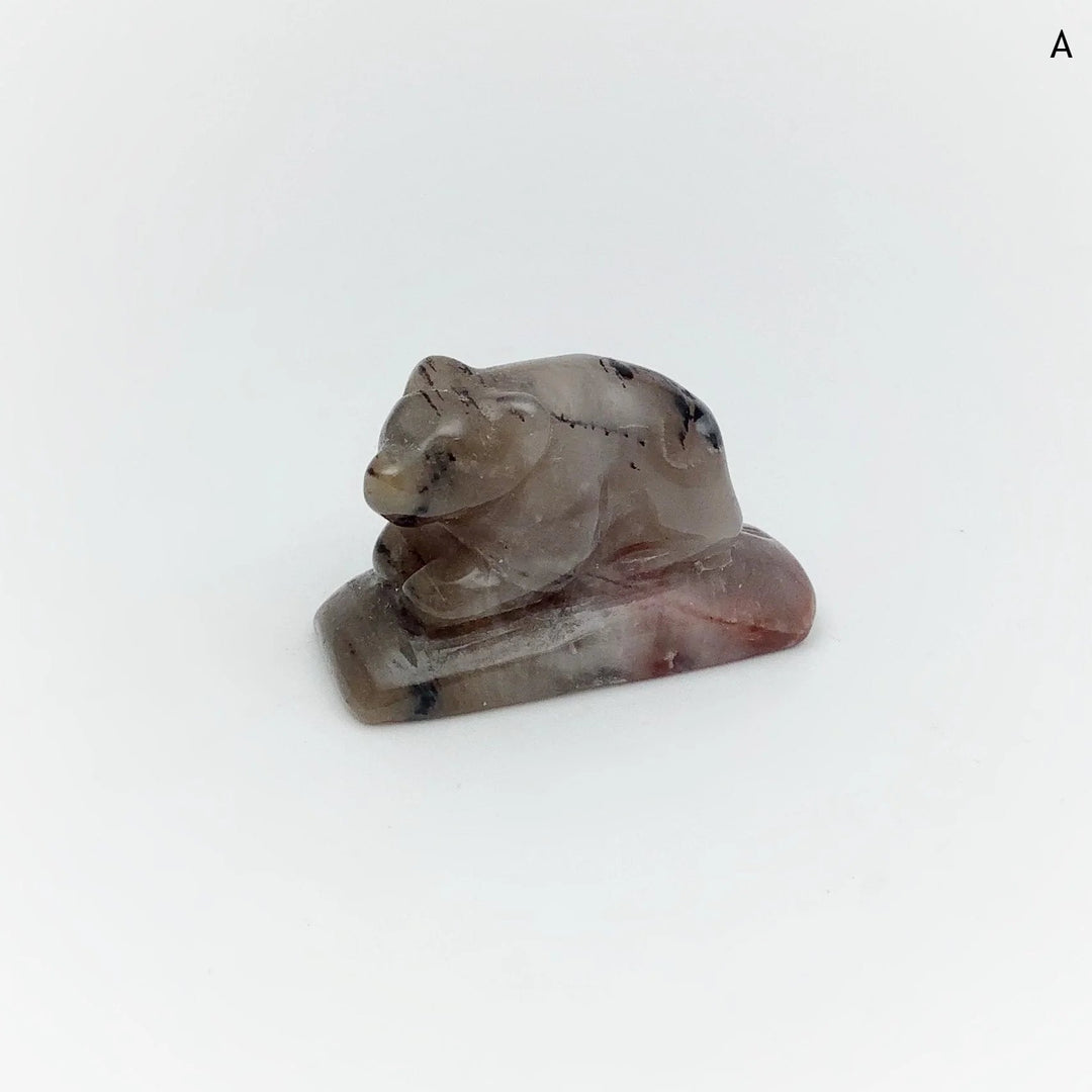 Alberta Jade Bear Carving - Rocks and Gems Canada