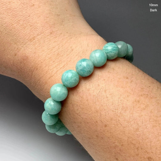 Amazonite Beaded Bracelet-Rocks and Gems Canada
