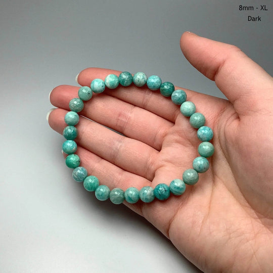 Amazonite Beaded Bracelet-Rocks and Gems Canada