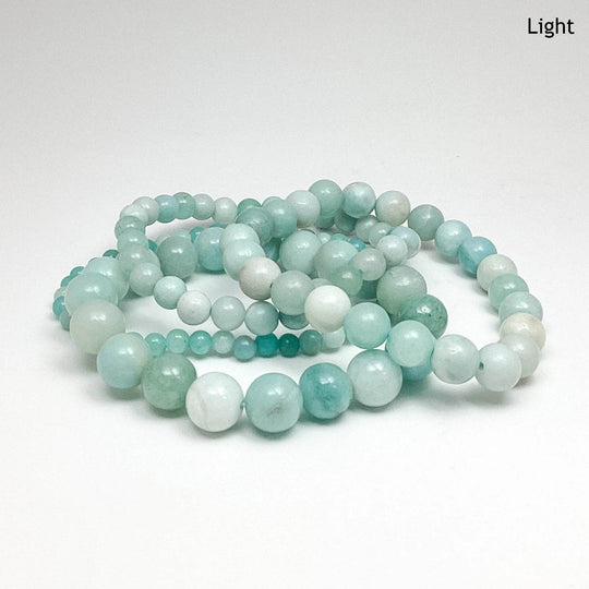 Amazonite Beaded Bracelet-Rocks and Gems Canada