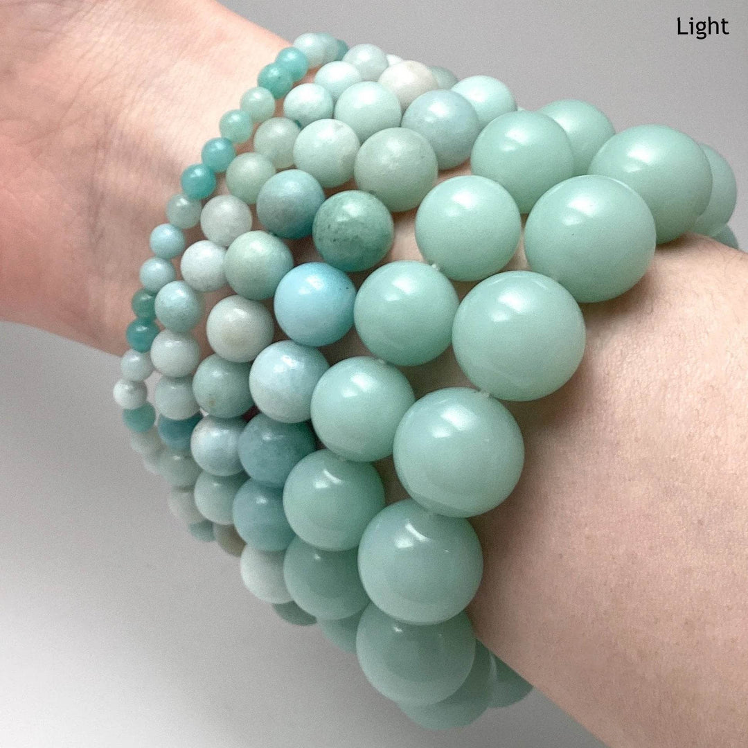 Amazonite Beaded Bracelet-Rocks and Gems Canada