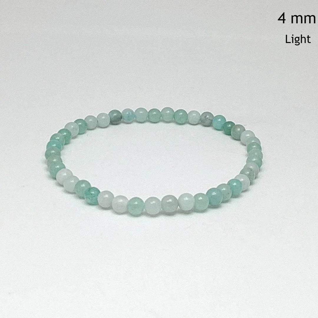 Amazonite Beaded Bracelet-Rocks and Gems Canada