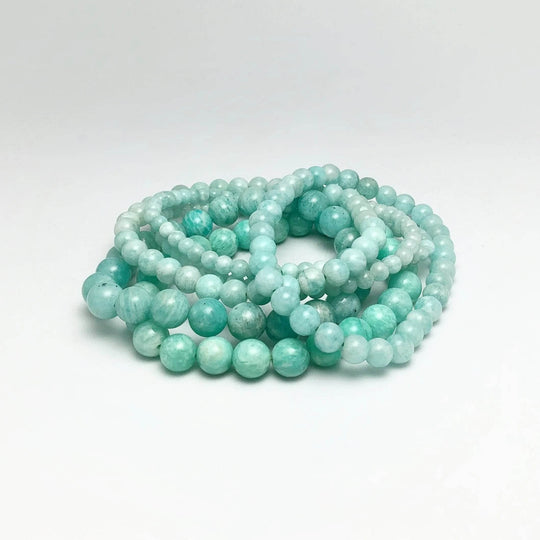 Amazonite Beaded Bracelet-Rocks and Gems Canada