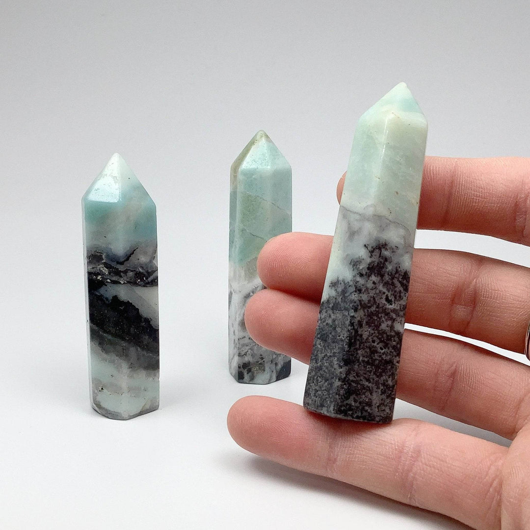 Amazonite Point-Rocks and Gems Canada