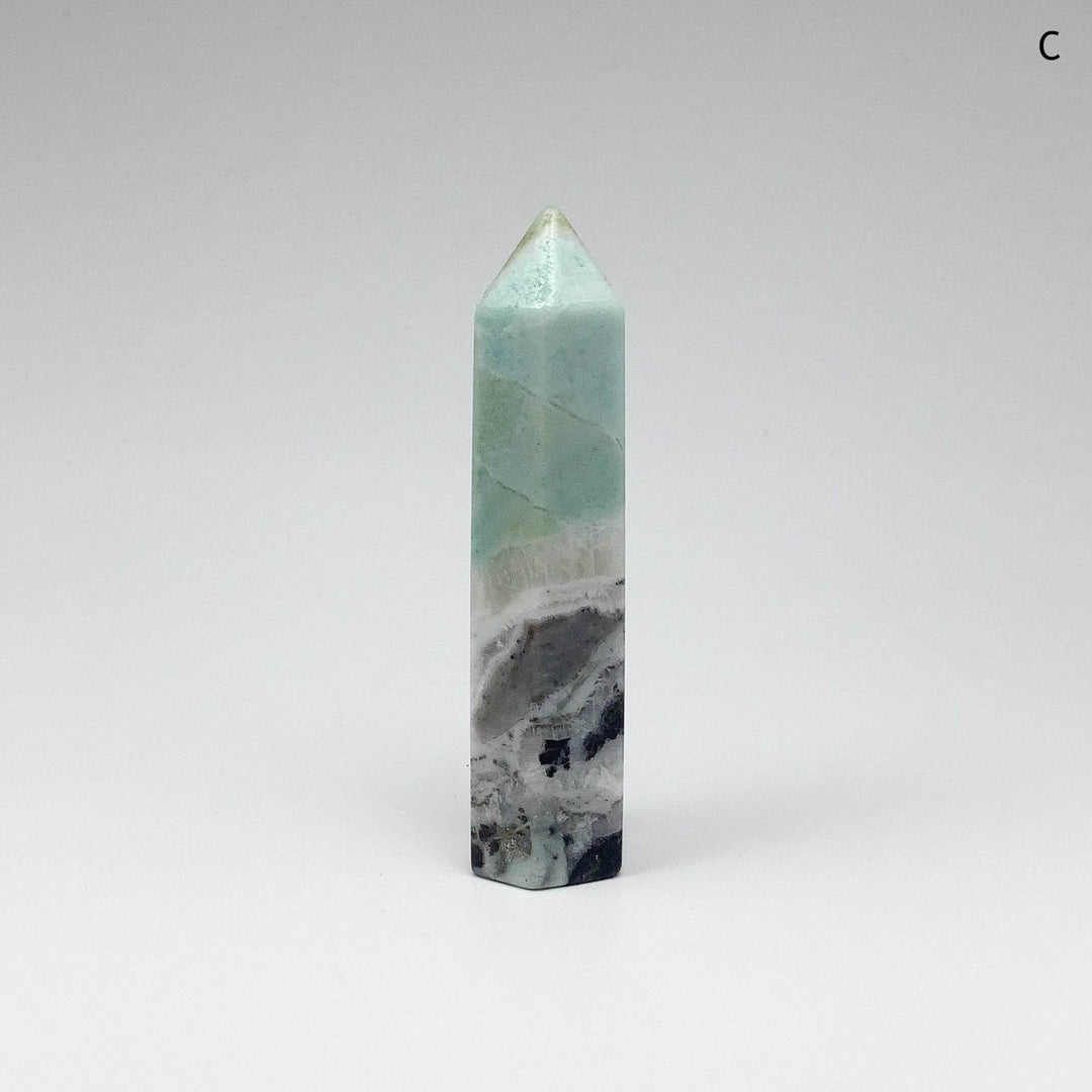 Amazonite Point-Rocks and Gems Canada