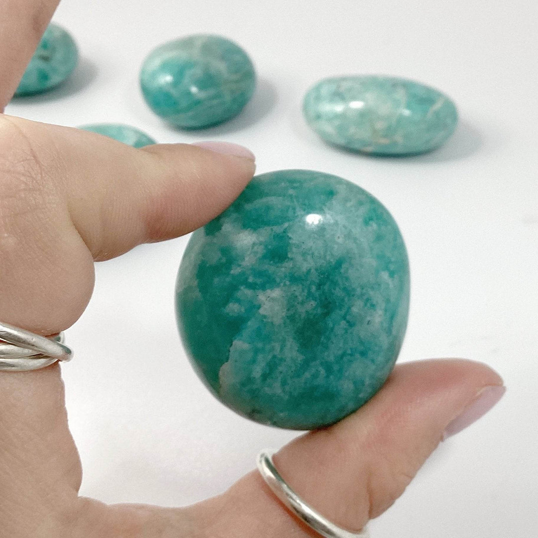 Amazonite Tumble-Rocks and Gems Canada