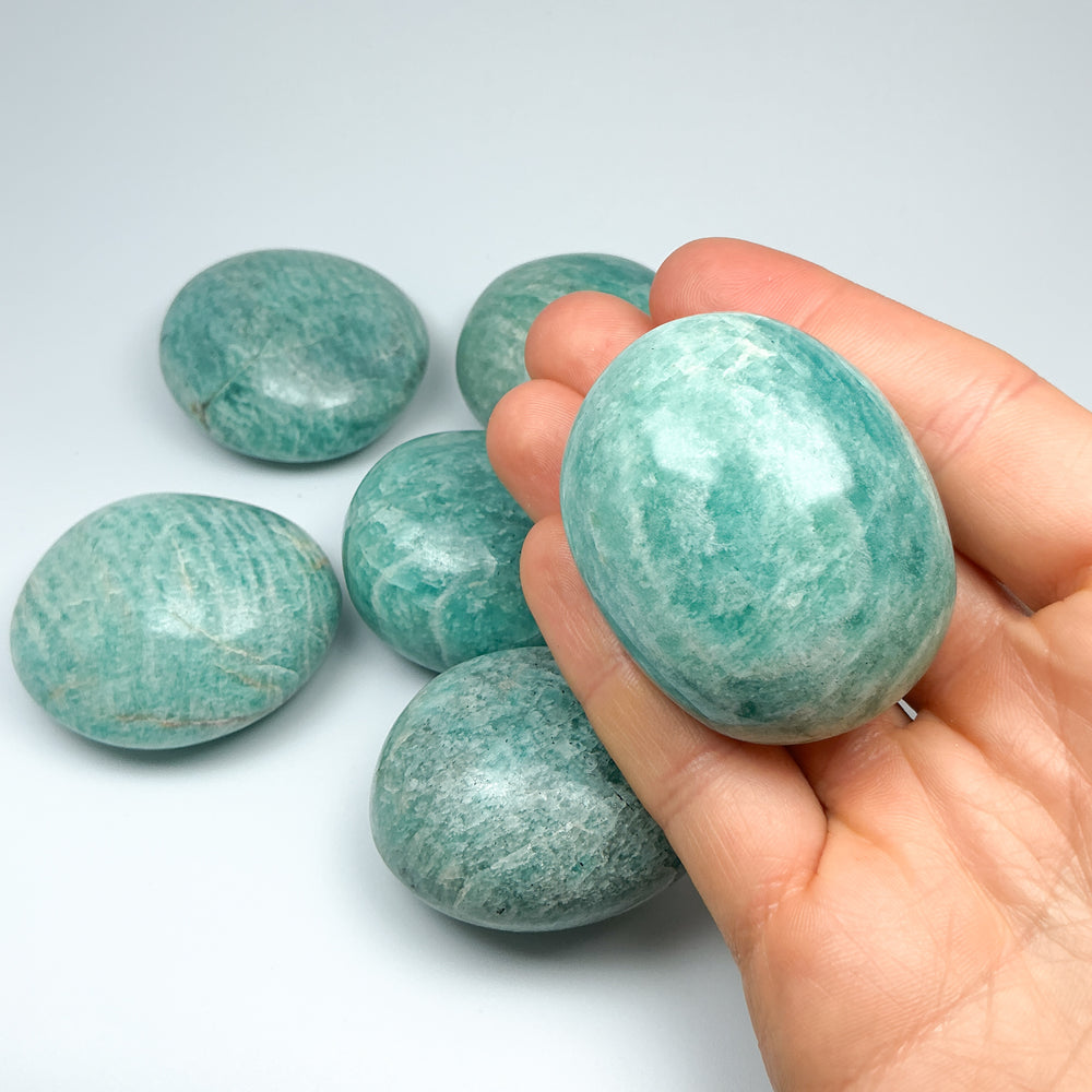 Amazonite Tumble-Rocks and Gems Canada