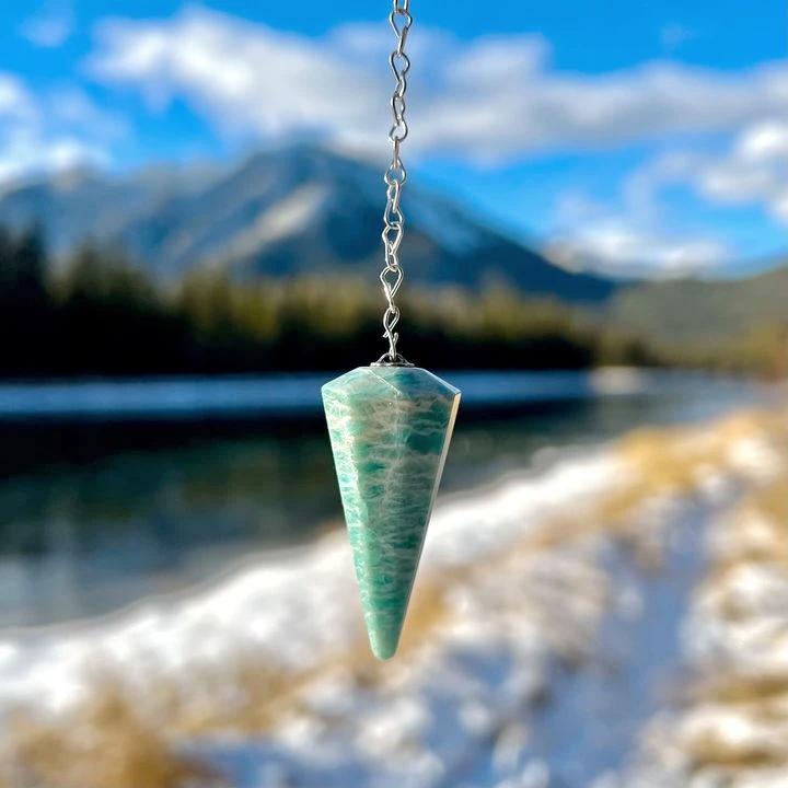 Amazonite Pendulum - Rocks and Gems Canada