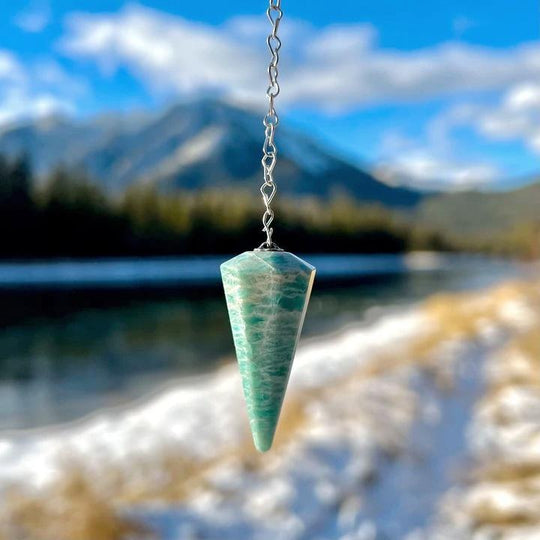 Amazonite Pendulum - Rocks and Gems Canada