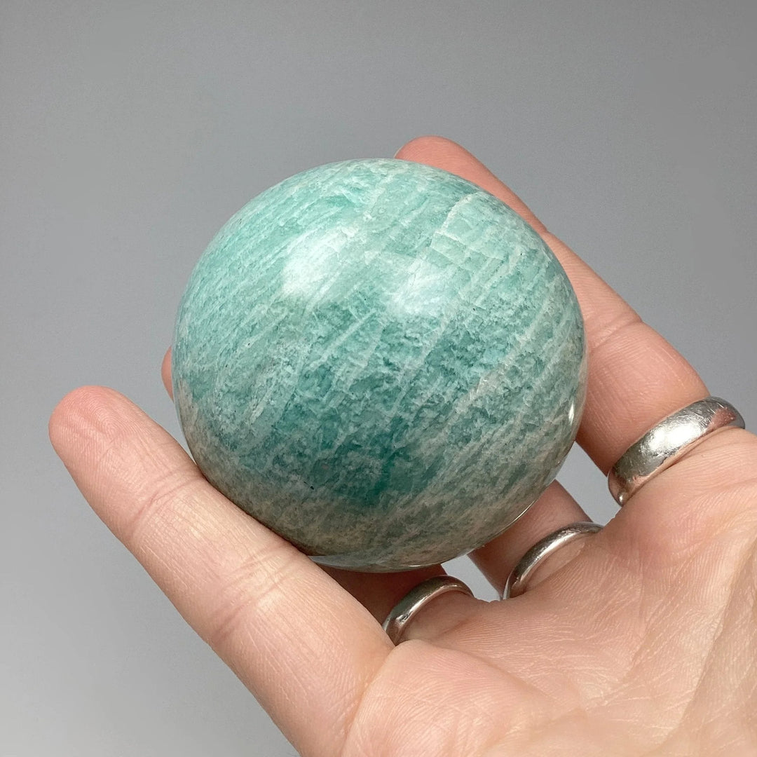 Amazonite Sphere - Rocks and Gems Canada