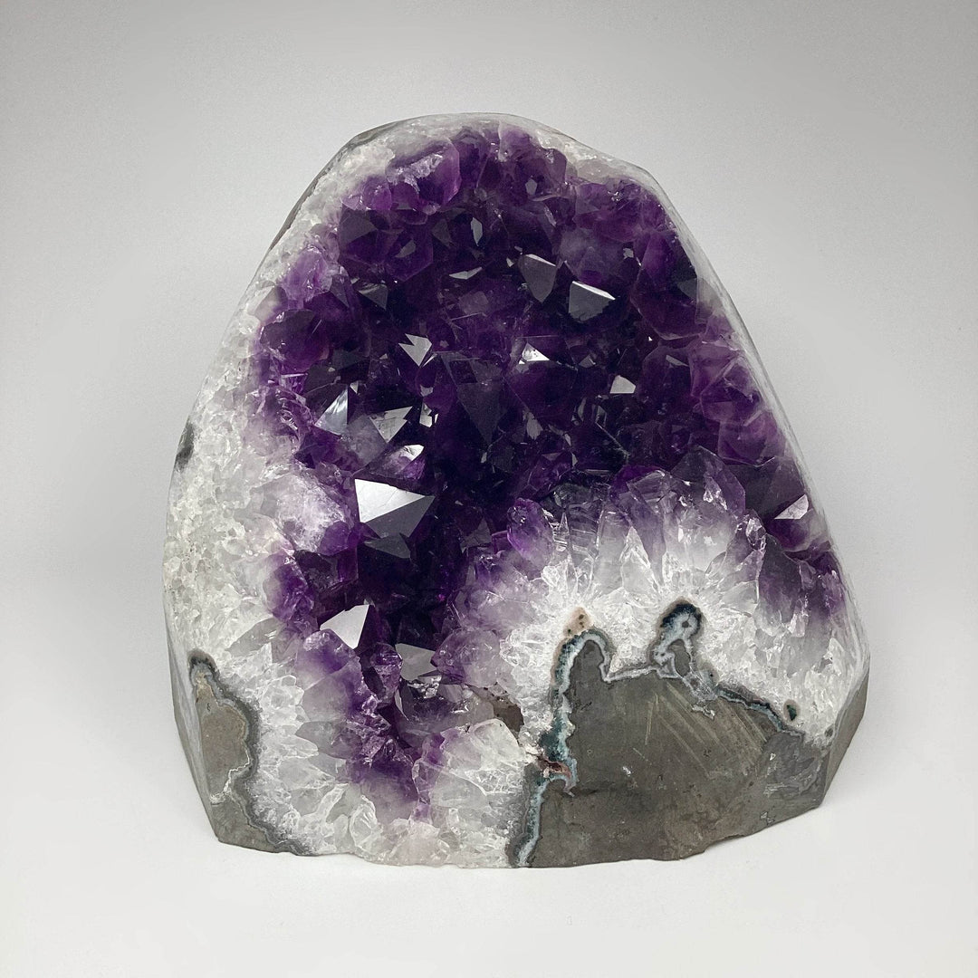 Amethyst Druze Cluster Large Stand Up-Rocks and Gems Canada