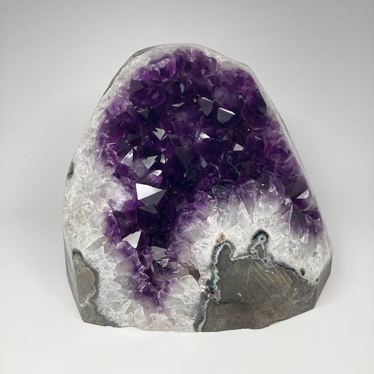 Amethyst Druze Cluster Large Stand Up-Rocks and Gems Canada