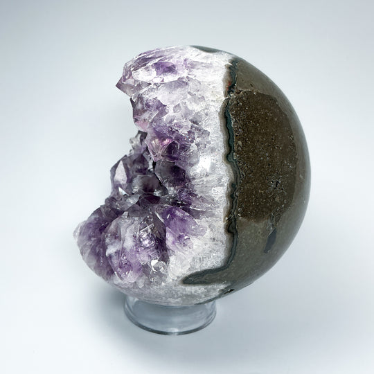 Amethyst Geode Sphere-Rocks and Gems Canada