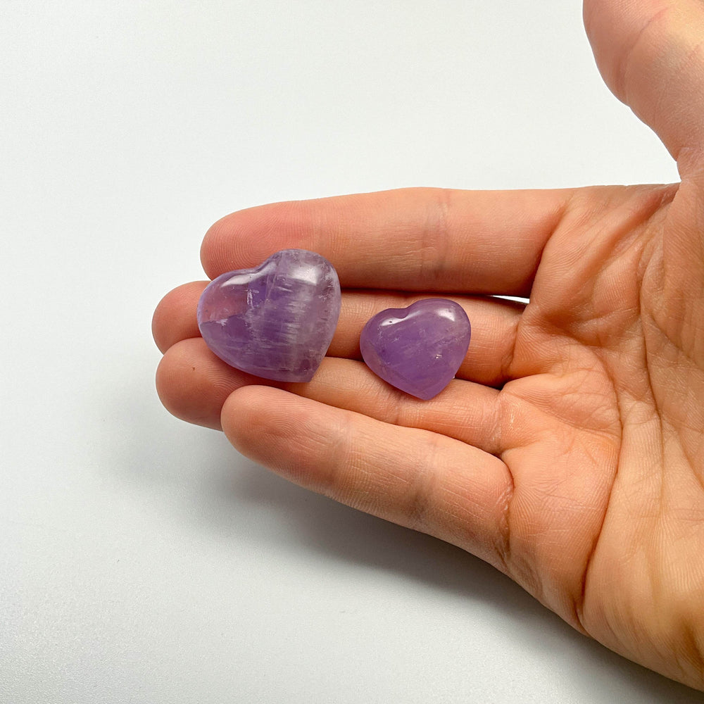 Amethyst Heart-Rocks and Gems Canada
