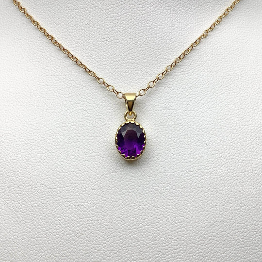 Amethyst Pendant-Rocks and Gems Canada