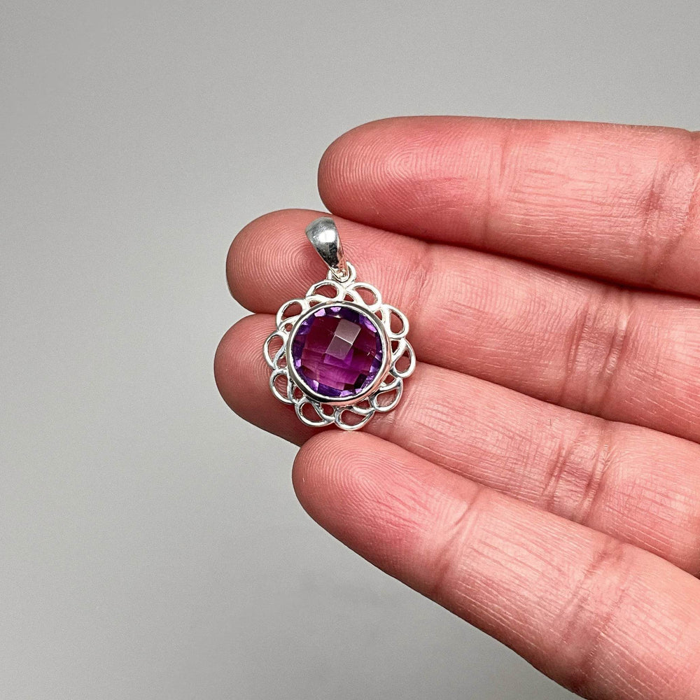 Amethyst Pendant-Rocks and Gems Canada